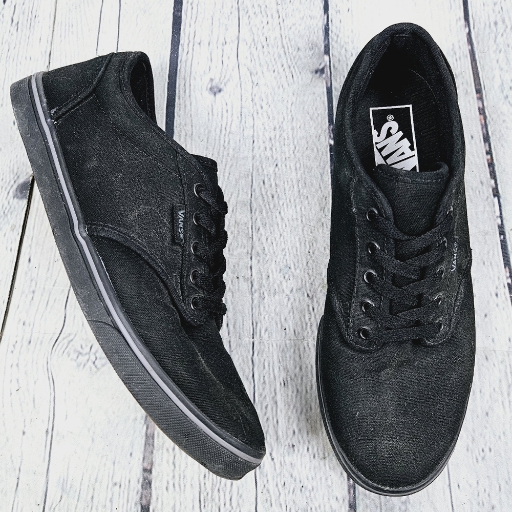 VANS | laceup skateboard streetwear flat sneakers
